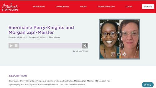 StoryCorps Archive Interview