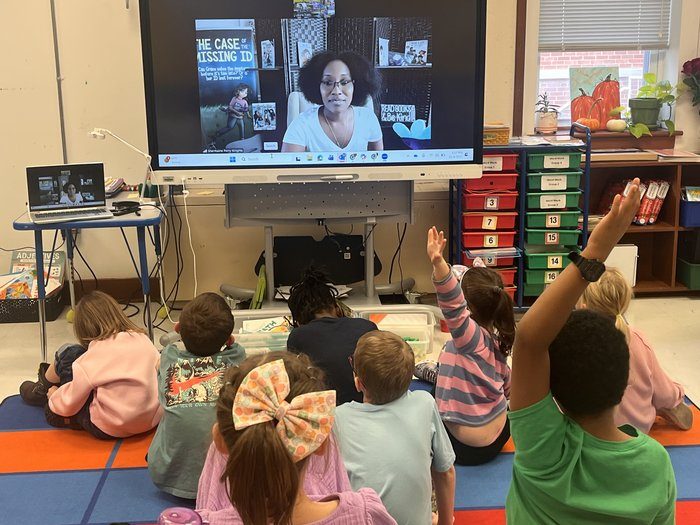 In-classroom author visit